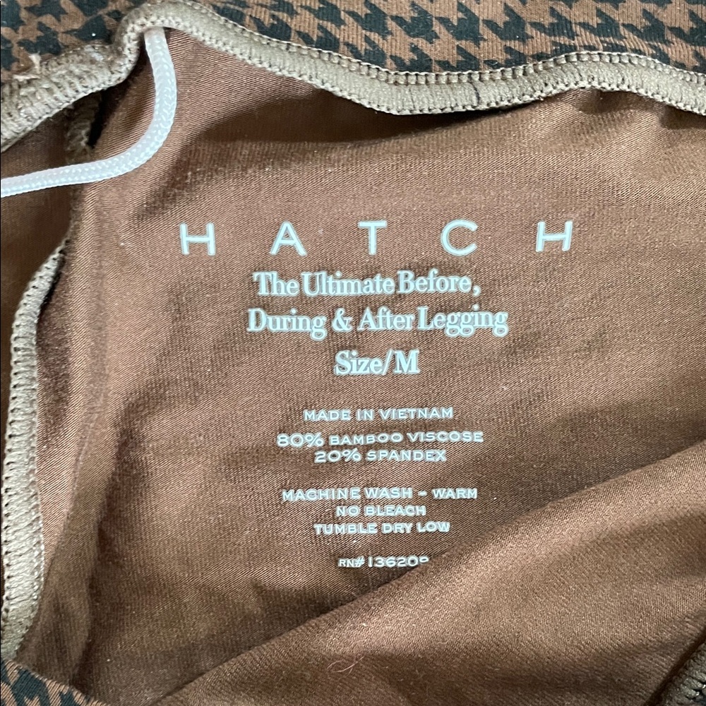 Hatch Ultimate Before, During & After Legging - Brown Houndstooth - Picture 6 of 8